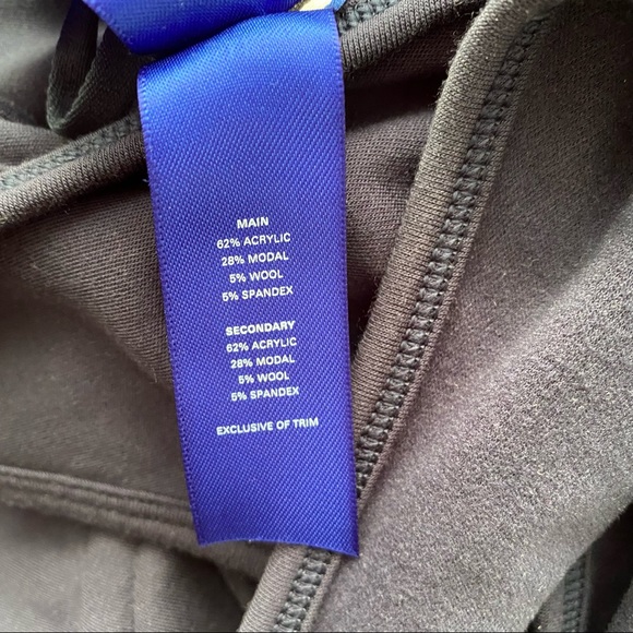 Kit and Ace Good Feels Jumpsuit Navy Small Brushed French Terry Soft Lounge - Picture 8 of 9